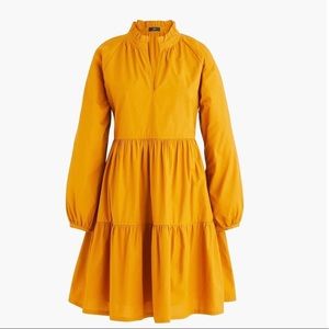 J. Crew cotton tiered dress NWT